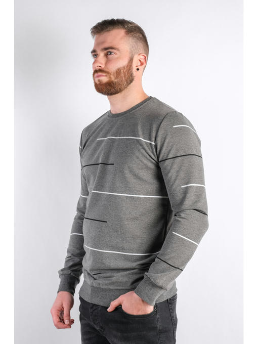 Свитшот серый мужской — изображение 3