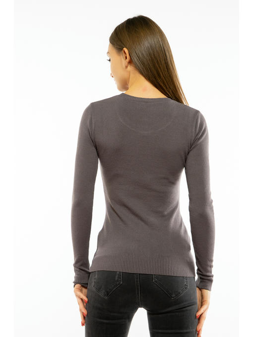 Джемпер женский однотонный — изображение 9