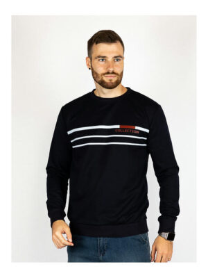 Свитшот мужской темно-синий