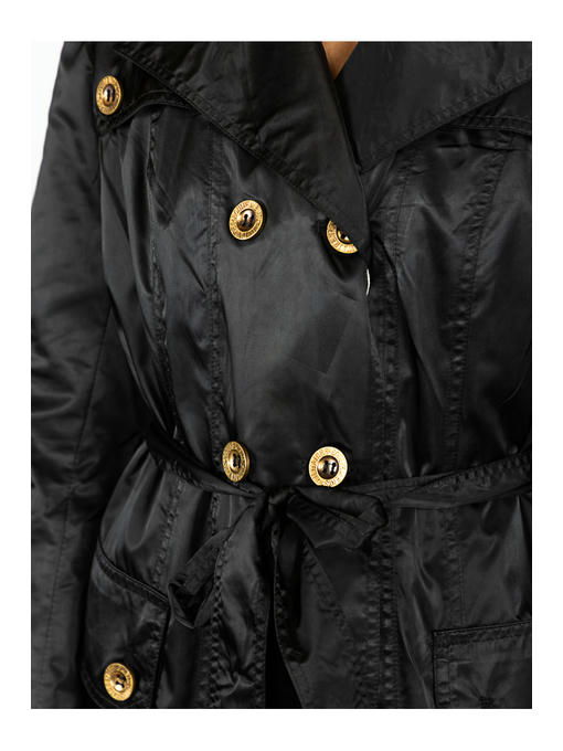 Плащ женский черный — изображение 5