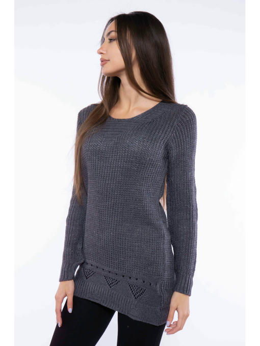 Свитер женский удлиненный — изображение 3