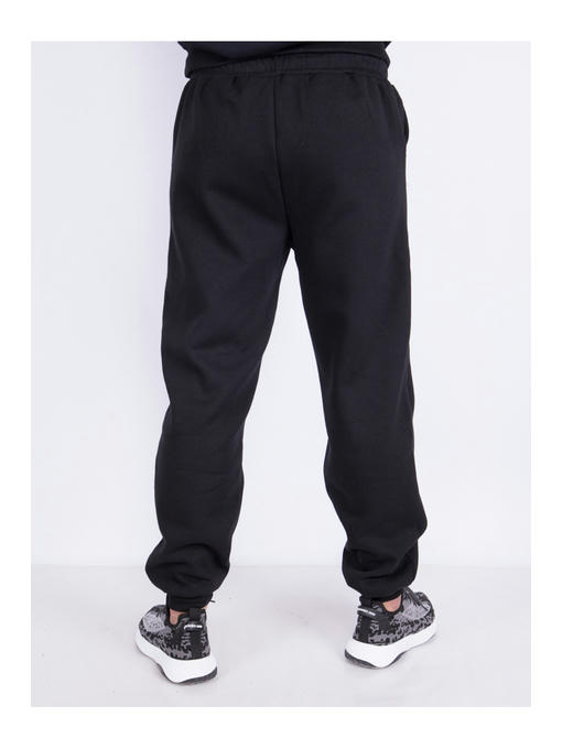 Брюки спортивные мужские черные на флисе — изображение 5