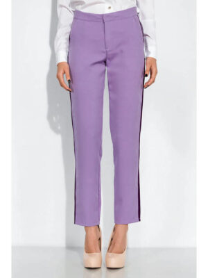 Брюки женские с лампасами