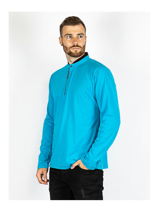 Батник мужской голубой — изображение 3