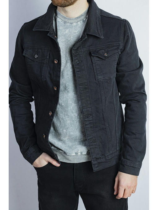 Куртка мужская черная — изображение 6