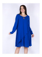 Платье цвет электрик