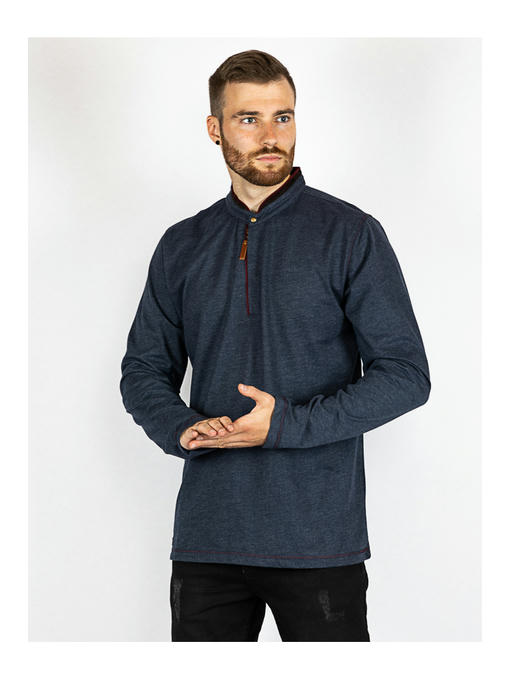 Батник мужской темно-синий