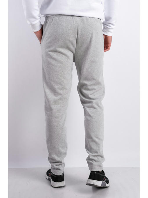 Брюки спортивные мужские светло-серые на флисе — изображение 3