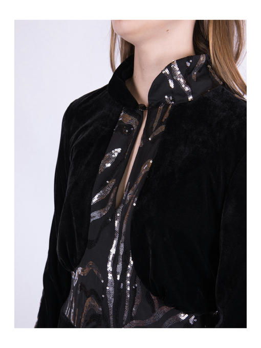 Платье черно-серебрянное — изображение 4