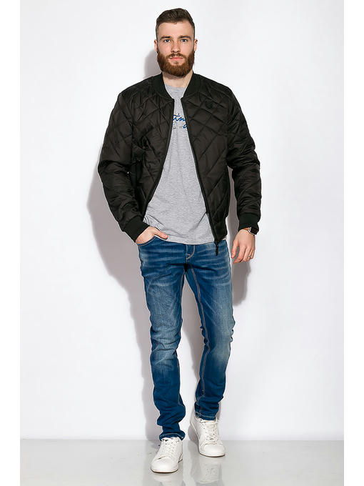 Стильный стеганый бомбер — изображение 10