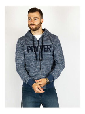 Кофта спортивная мужская цвет сизый