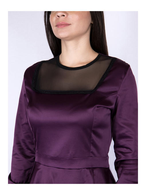 Платье сливовое — изображение 3