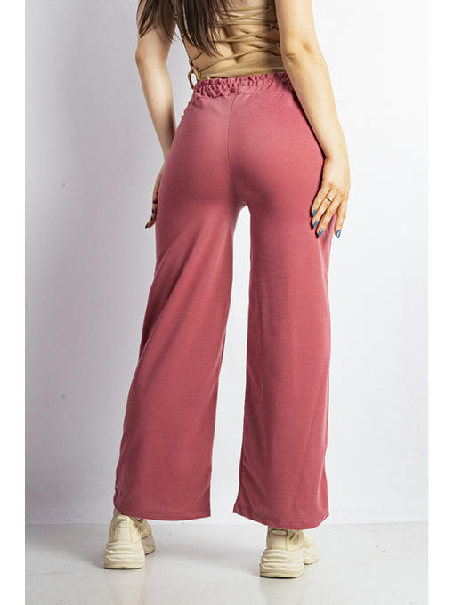 Брюки спортивные женские пудровые — изображение 4