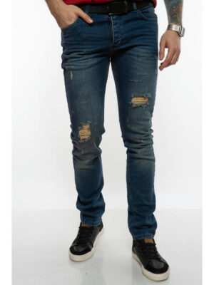 Джинсы рваные