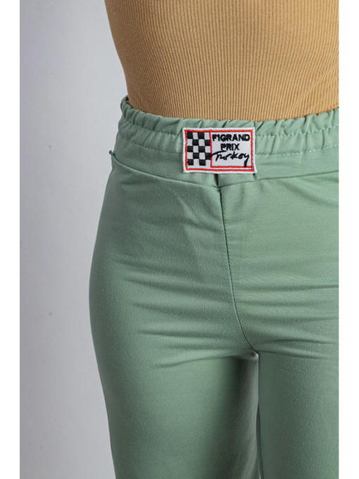 Брюки спортивные женские мятный — изображение 5