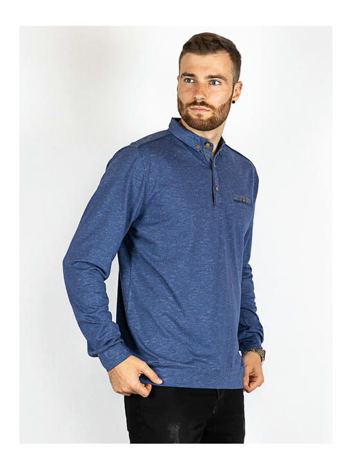 Батник мужской сине-молочный — изображение 3