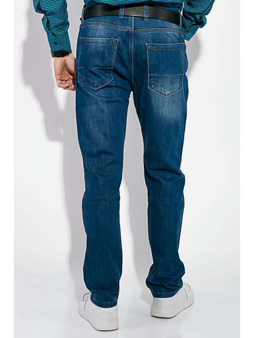 Джинсы мужские с царапками — изображение 4