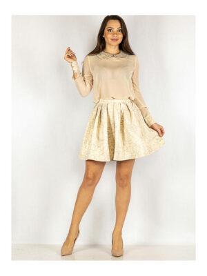 Костюм женский бежевый