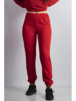 Брюки спортивные женские красные