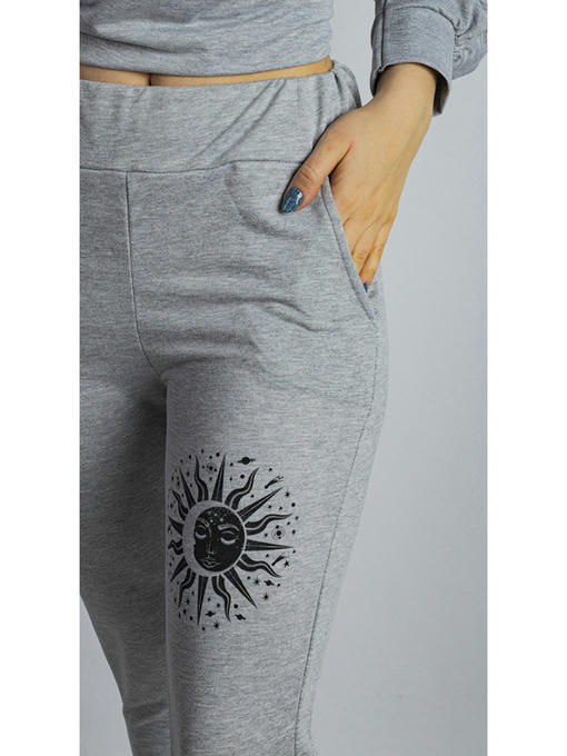 Брюки спортивные женские серые — изображение 6