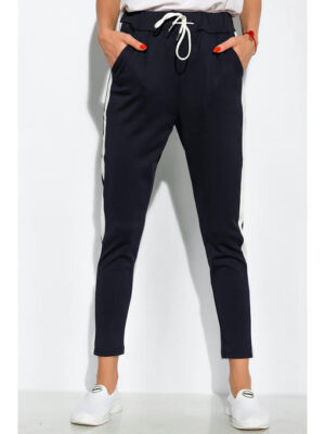 Брюки женские с лампасами