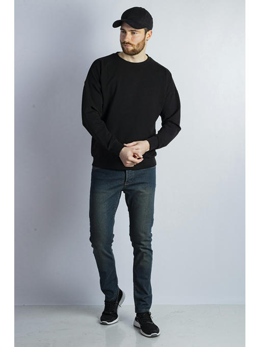 Джинсы мужские темно-синие — изображение 2