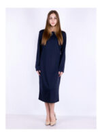 Платье темно-синее