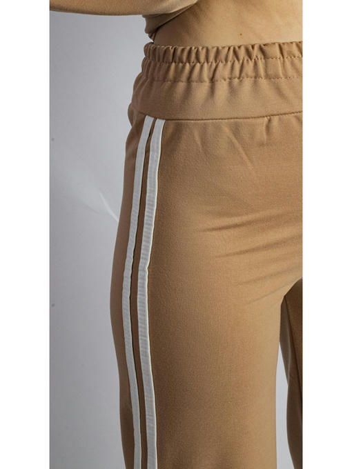 Брюки спортивные женские бежевые — изображение 5
