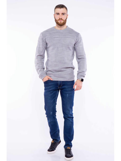 Пуловер однотонный — изображение 2