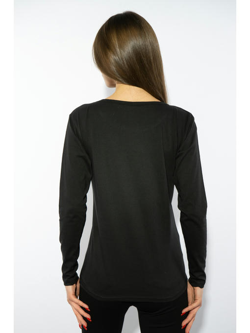 Лонгслив женский с принтом — изображение 4