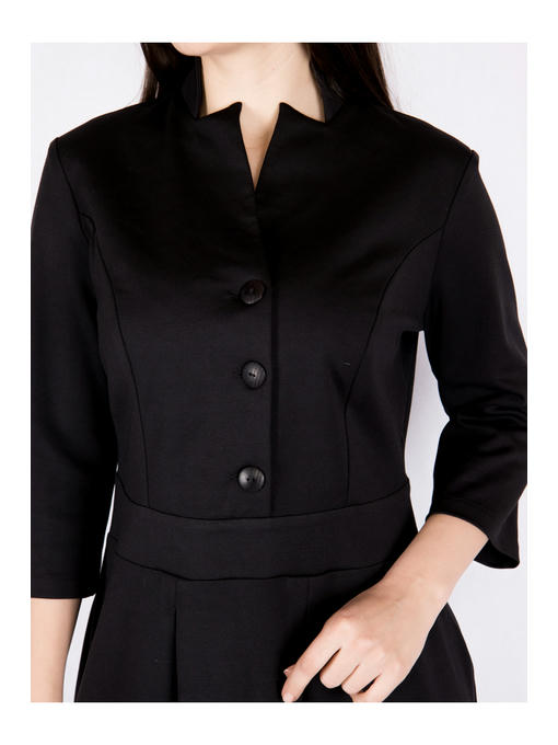 Платье батал черное — изображение 4