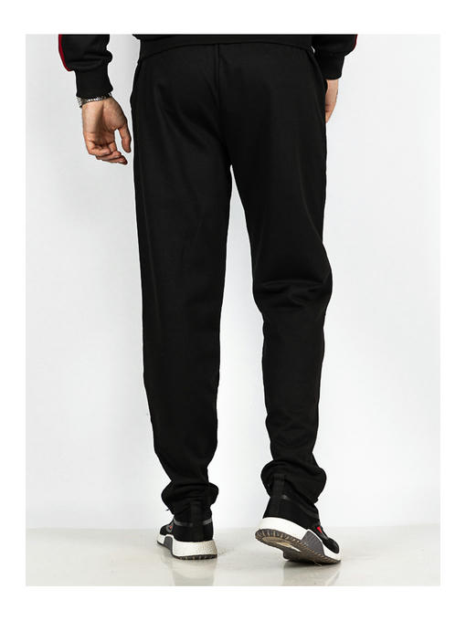 Костюм спортивный мужской черно-бордовый — изображение 9