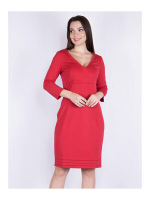 Платье красное