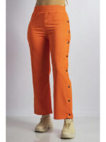 Брюки спортивные женские оранжевые
