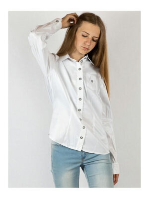 Рубашка женская белая