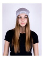 Шапка женская светло-серая