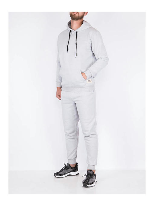 Костюм мужской светло-серый на флисе — изображение 2