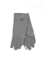 Перчатки женские светло-серые