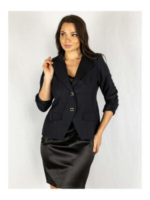 Пиджак женский темно-синий