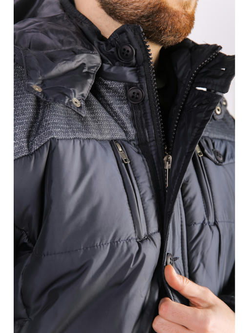 Куртка мужская темно-синяя — изображение 5