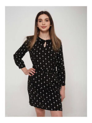 Платье женское с поясом