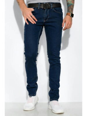 Джинсы однотонные