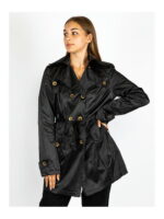 Плащ женский черный