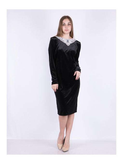 Платье черное