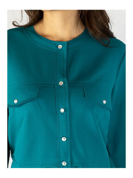 Костюм женский бирюзовый — изображение 6