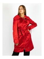 Плащ женский красный