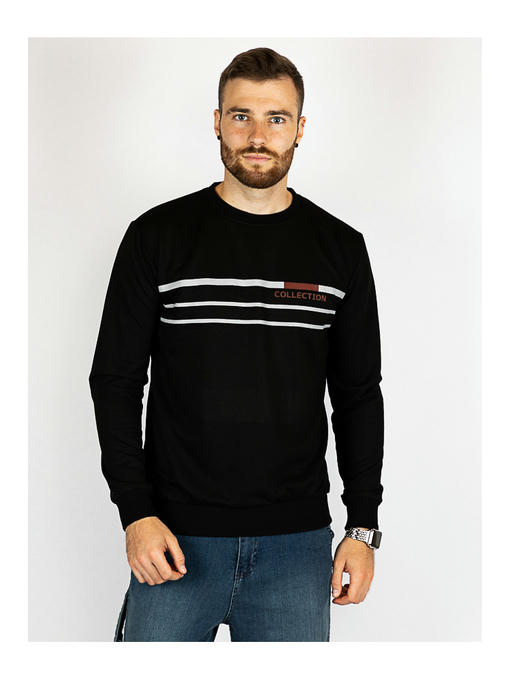 Свитшот мужской черный