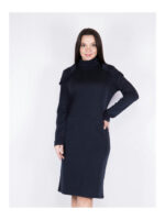 Платье темно-синее