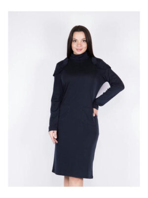 Платье темно-синее