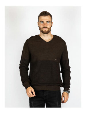 Свитер мужской темно-коричневый